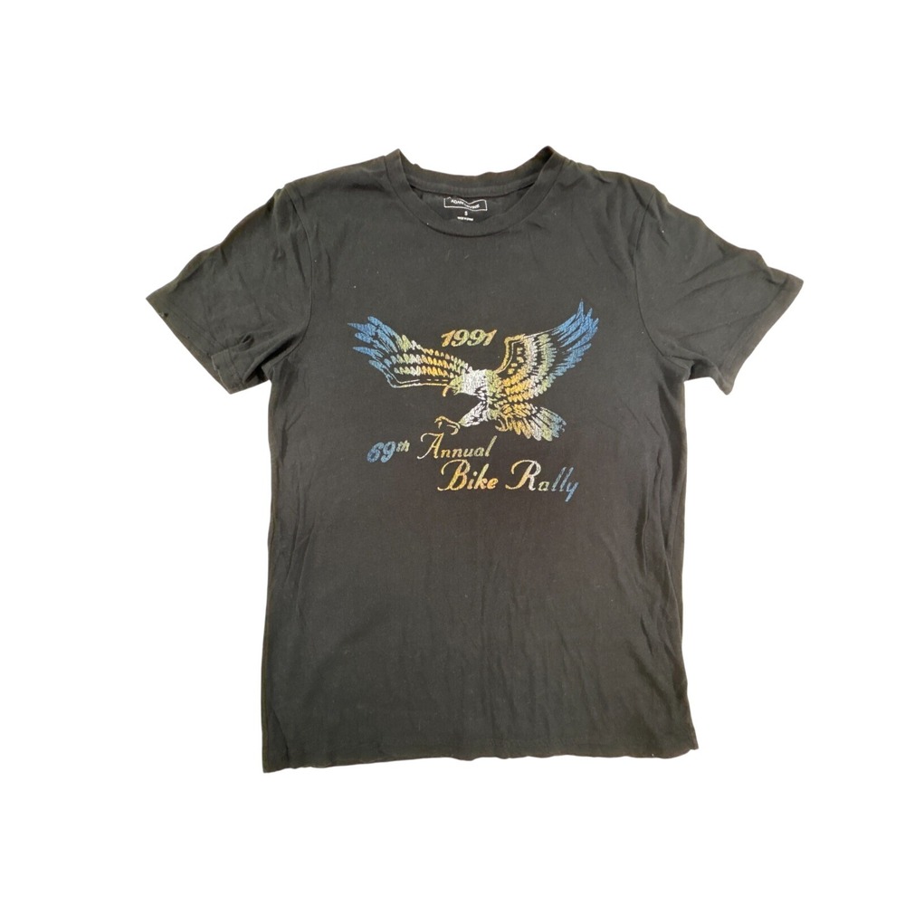Adam Levine‎ t-shirt Men's size Small black 1991 69th Annual Bike Rally